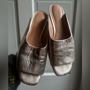 Halston Heritage Women's Rose Gold Mules
